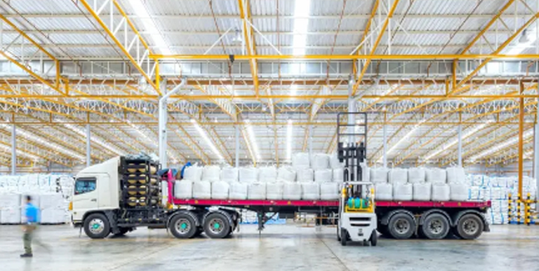 Distribution and transportation warehouse